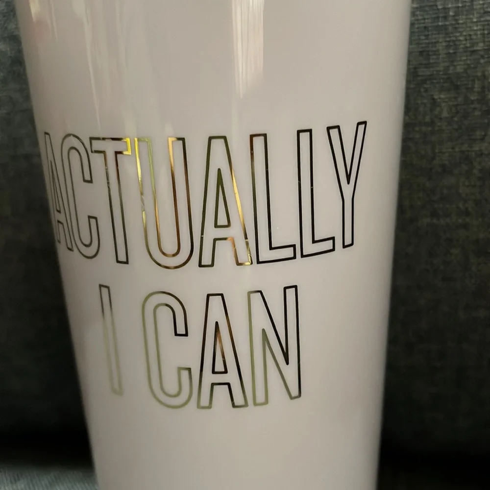 Kate Spade Actually I Can Thermal Mug